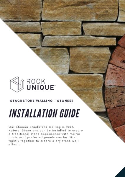 Natural Stone Installation Guide .